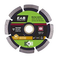 4&quot; Specialty Tuck Point Mortar Joints Black Industrial Diamond Blade Recyclable Exchangeable